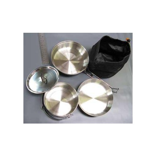 Tatonka Stainless Steel Cook set